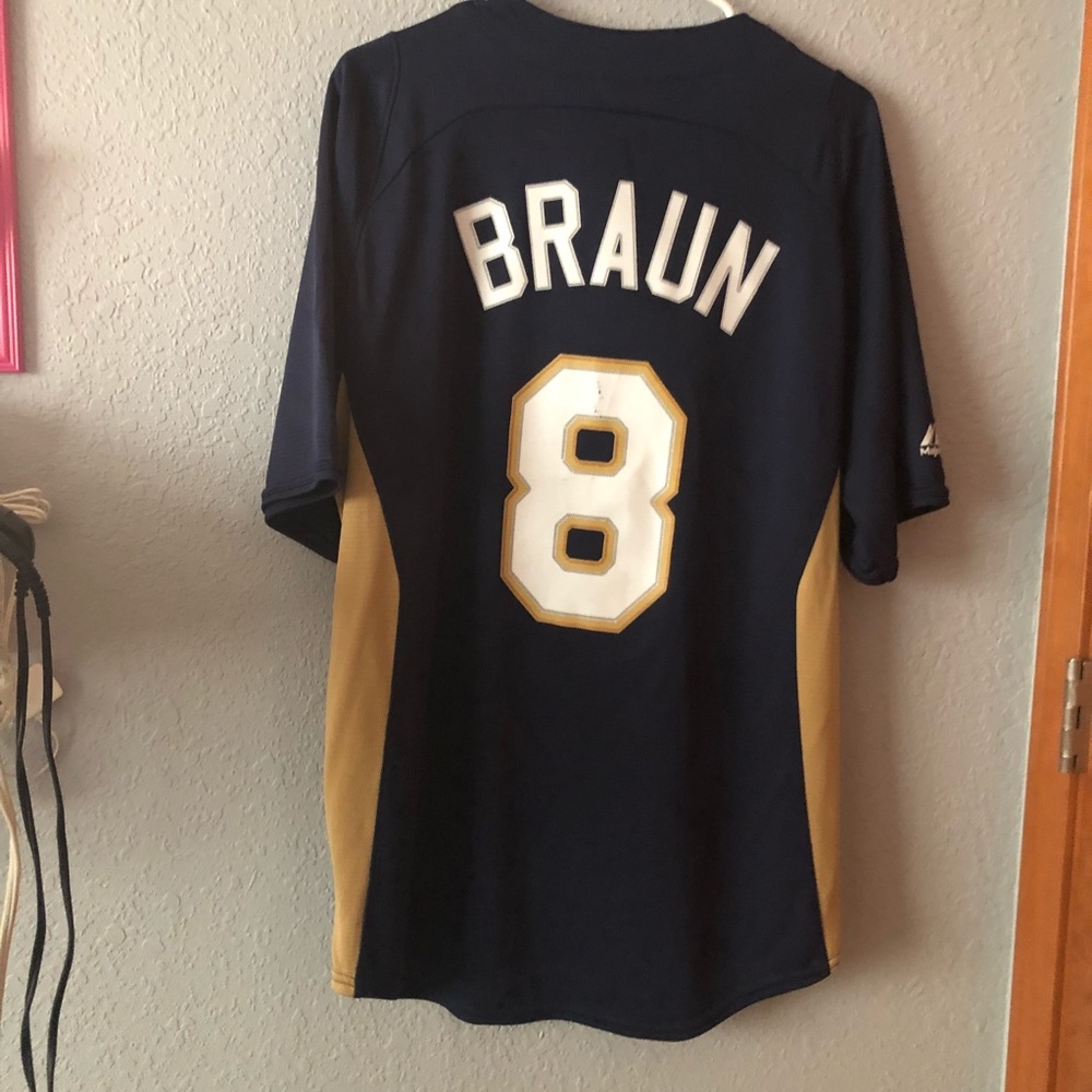 Ryan Braun Brewers Jersey - Picture 2 of 3